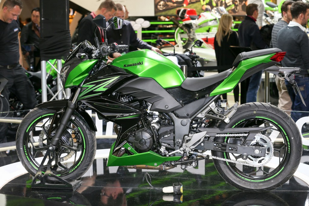 MILÃO – Acabou o mistério. As novas 250 e 300 Nakeds da Kawasaki chegam na Europa em 2015.