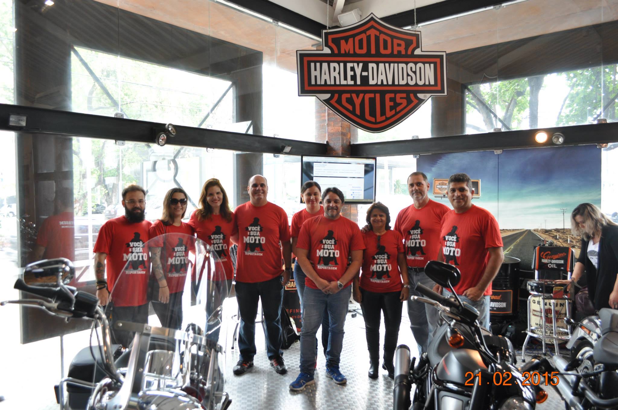 Lançamento do Portal Você e sua Moto na Newroad Harley-Davidson