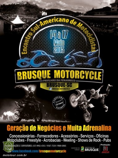 Brusque(SC)Motorcycle Encontro Sul-Americano de Motociclistas  14 a 17/05